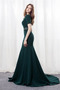 Robe de soirée Naturel taille Col en V Norme Formelle Fermeture éclair - Page 3
