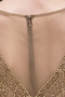 Robe de soirée Tulle Près du corps Col Bateau Luxueux Fourreau Avec Bijoux - Page 8