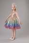 Robe de fille de fleur Scintillait Norme Nœud à Boucles Naturel taille - Page 5
