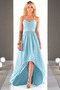 Robe de demoiselle d'honneur Asymétrique Naturel taille Elégant - Page 3