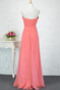 Robe de demoiselle d'honneur Glissière Sans Manches Été Longueur de plancher - Page 2