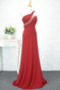 Robe de soirée Mousseline Sans Manches Elégant Manquant Traîne Courte - Page 3