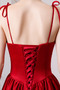 Robe de bal Satin a ligne Longueur Cheville Laçage Epurée Naturel taille - Page 5