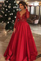Robe de soirée Perle A-ligne Formelle Fermeture à glissière À la masse - Page 1