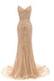Robe de soirée Tulle Naturel taille semi-couverte Étoilé Corsage Avec Bijoux - Page 12