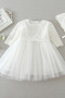 Robe de fille de fleur Cérémonie Manche Aérienne Haute Couvert - Page 1