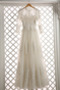 Robe de mariée Manche Longue Elégant A-ligne Rosée épaule Hiver - Page 5