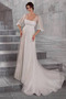 Robe de mariée Taille haute Tulle De plein air Drapé Printemps - Page 1