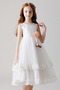 Robe de fille de fleur a ligne Mi-longues Multi Couche Naturel taille - Page 5