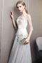 Robe de soirée Tulle Naturel taille Couvert de Dentelle Dos nu - Page 6