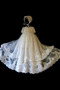 Robe de fille de fleur Dentelle Haute Couvert Bébé Naturel taille - Page 1