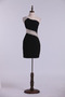 Robe de cocktail Une épaule Sans Manches Près du corps Perlé - Page 7