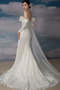 Robe de mariée Sans courroies Longue Laçage Dentelle Naturel taille - Page 5