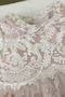 Robe de fille de fleur Fermeture à glissière Epurée net A-ligne - Page 2