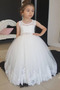 Robe de fille de fleur Fermeture éclair Été a ligne Naturel taille - Page 1