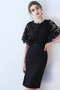 Robe de cocktail Mode Naturel taille Manche Lâche Manquant Près du corps - Page 4