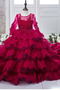 Robe de fille de fleur Naturel taille Couvert de Dentelle Festonné - Page 4