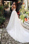 Robe de mariée Tulle Chic Vente Col en V Foncé Longue Naturel taille - Page 2