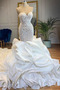 Robe de mariée Naturel taille Formelle Sirène col coeur Lacez vers le haut - Page 1