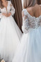 Robe de mariage Naturel taille Longueur de plancher Manche de T-shirt - Page 2