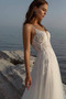 Robe de mariée Sans Manches A-ligne Perlé De plein air Naturel taille - Page 3