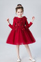 Robe de fille de fleur Manche de T-shirt Montrer Nœud à Boucles - Page 5