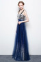 Robe de bal Pailleté Lacez vers le haut Tulle Scintillait Longueur Cheville - Page 4