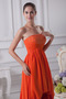Robe de bal Festin Sans Manches Haut Bas Sans courroies Mousseline - Page 5