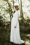 Robe de mariée Taille haute Elégant Longueur de plancher Couvert de Dentelle - Page 3