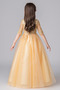 Robe de fille de fleur noble Petit collier circulaire Tulle Longueur au sol - Page 2