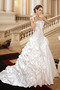 Robe de mariée Hiver Scintillait Princesse Asymétrique Satin - Page 5