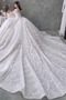 Robe de mariée Tulle Couvert de Dentelle Triangle Inversé Laçage - Page 5