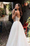 Robe de mariée Tulle Chic Vente Col en V Foncé Longue Naturel taille - Page 3