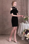 Robe de cocktail Dentelle mini Sans Manches Naturel taille Manquant - Page 3
