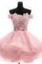 Robe de mariée Bouton Balle Rosée épaule Fermeture éclair Été - Page 11