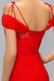 Robe de soirée Sirène Glissière Mancheron Longue Rosée épaule - Page 4