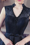 Robe de bal Dentelle Sans Manches Asymétrique Trou De Serrure - Page 5