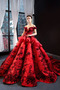 Robe de bal Longue Rosée épaule Cérémonial Manche Courte Mariage - Page 4