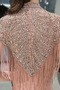 Robe de soirée Fermeture à glissière Naturel taille Corsage Avec Bijoux - Page 6