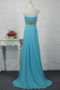 Robe de bal Dos nu Haut Bas Cristal Turquoise Montrer Sans courroies - Page 3