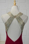 Robe de bal Dos nu Près du corps vogue Sans Ceinture Perle Train de balayage - Page 6
