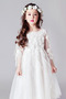 Robe de fille de fleur Cérémonie Médium Fermeture à glissière - Page 3