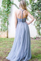 Robe de demoiselle d'honneur Fourreau pli Traîne Courte Fermeture à glissière - Page 6