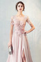 Robe de soirée Norme Traîne Courte Manche Aérienne Col Bateau - Page 5