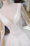 Robe de mariée Manche Longue Appliquer gossamer A-ligne Laçage - Page 4
