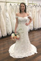 Robe de mariée Appliquer Longue Elégant Sans Manches Fermeture à glissière - Page 1