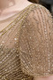 Robe de soirée Tulle Près du corps Col Bateau Luxueux Fourreau Avec Bijoux - Page 7