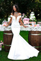 Robe de soirée Longue Simple Mancheron Perlé Ballon Sirène Fermeture à glissière - Page 1