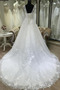 Robe de mariage Dos nu Dentelle Naturel taille Col Bateau Elégant - Page 3