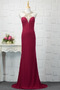 Robe de bal Dos nu Près du corps vogue Sans Ceinture Perle Train de balayage - Page 1